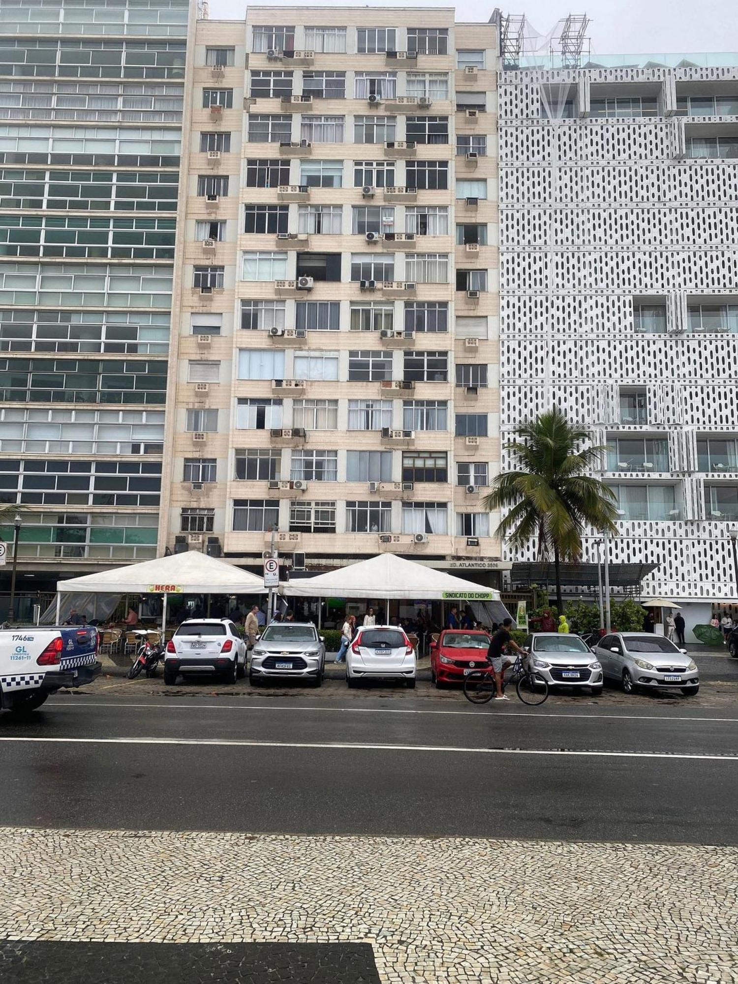 Studio 516 Copacabana Av Atlantica, Posto 6 Río de Janeiro Exterior foto